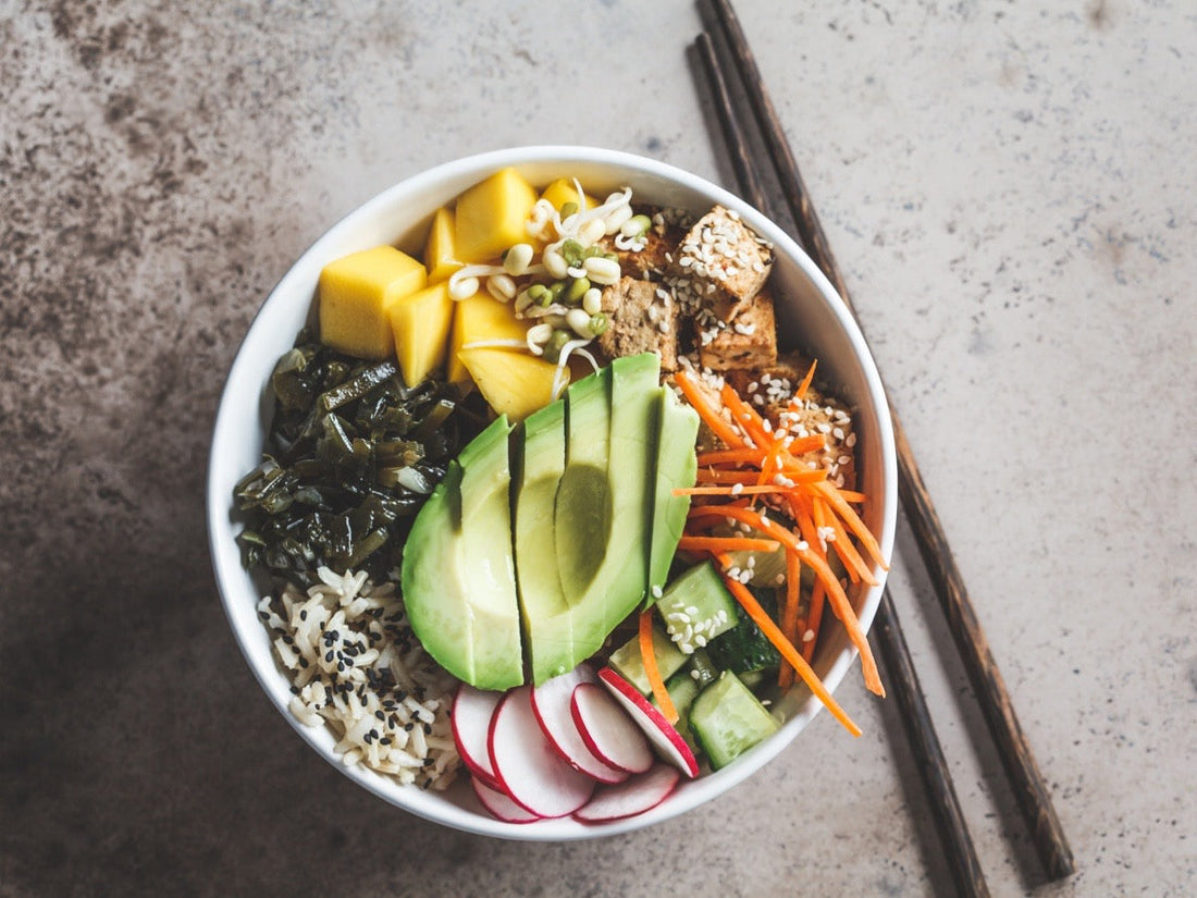 Poke Vegetariano con Arroz Salvaje