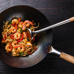 Yakisoba con Langostinos y Shitake