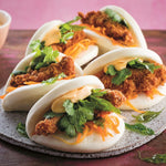 Bao Buns de Pollo y Tofu