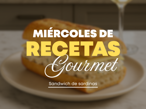 Sándwich de Sardinas Belmar en Aceite de Oliva