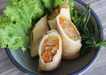 Spring rolls de Vegetales