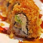 Filadelfia Tempura y Ebi Crunchy Roll