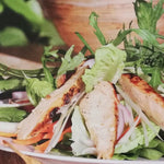 Ensalada de Pollo y Jengibre Estilo Oriental