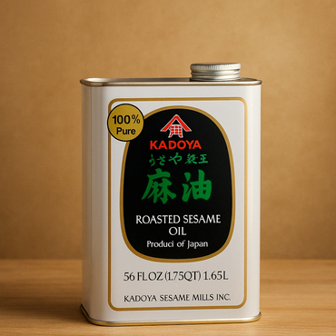 Aceite de Ajonjolí Puro Kadoya 1656 ml - Global Gourmet Market