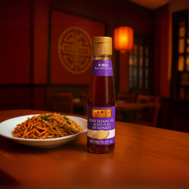 Aceite de Ajonjolí Puro Lee Kum Kee 207 ml - Global Gourmet Market