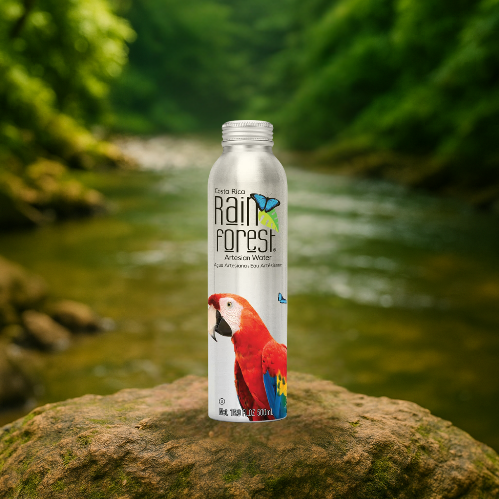Rainforest Agua Artesiana 500ml - Botella Aluminio Premium 500 ml
