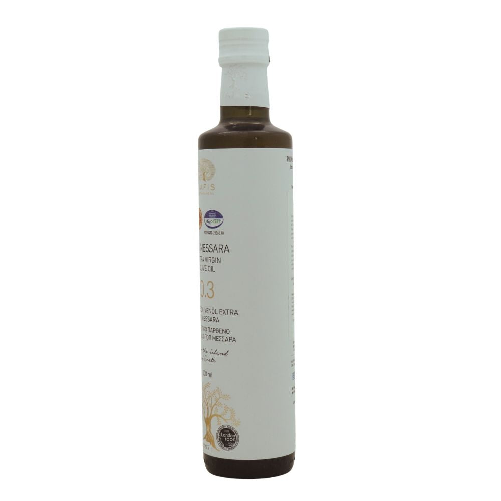 Aceite de Oliva Extra Virgen Vafis PDO Messara 0.3 500 ml - Global Gourmet Market