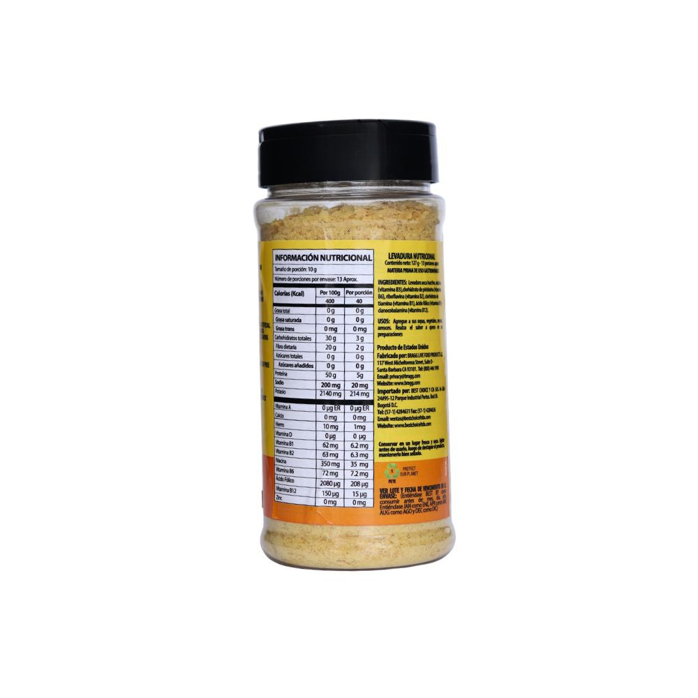 BRAGG NUTRITIONAL YEAST 127 G - Global Gourmet Market
