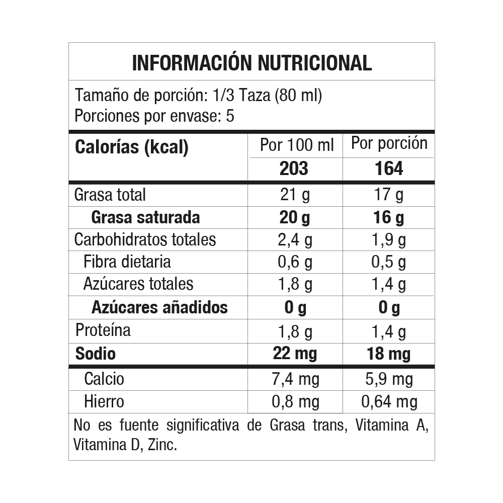 Crema de Coco Best Choice 400 ml
