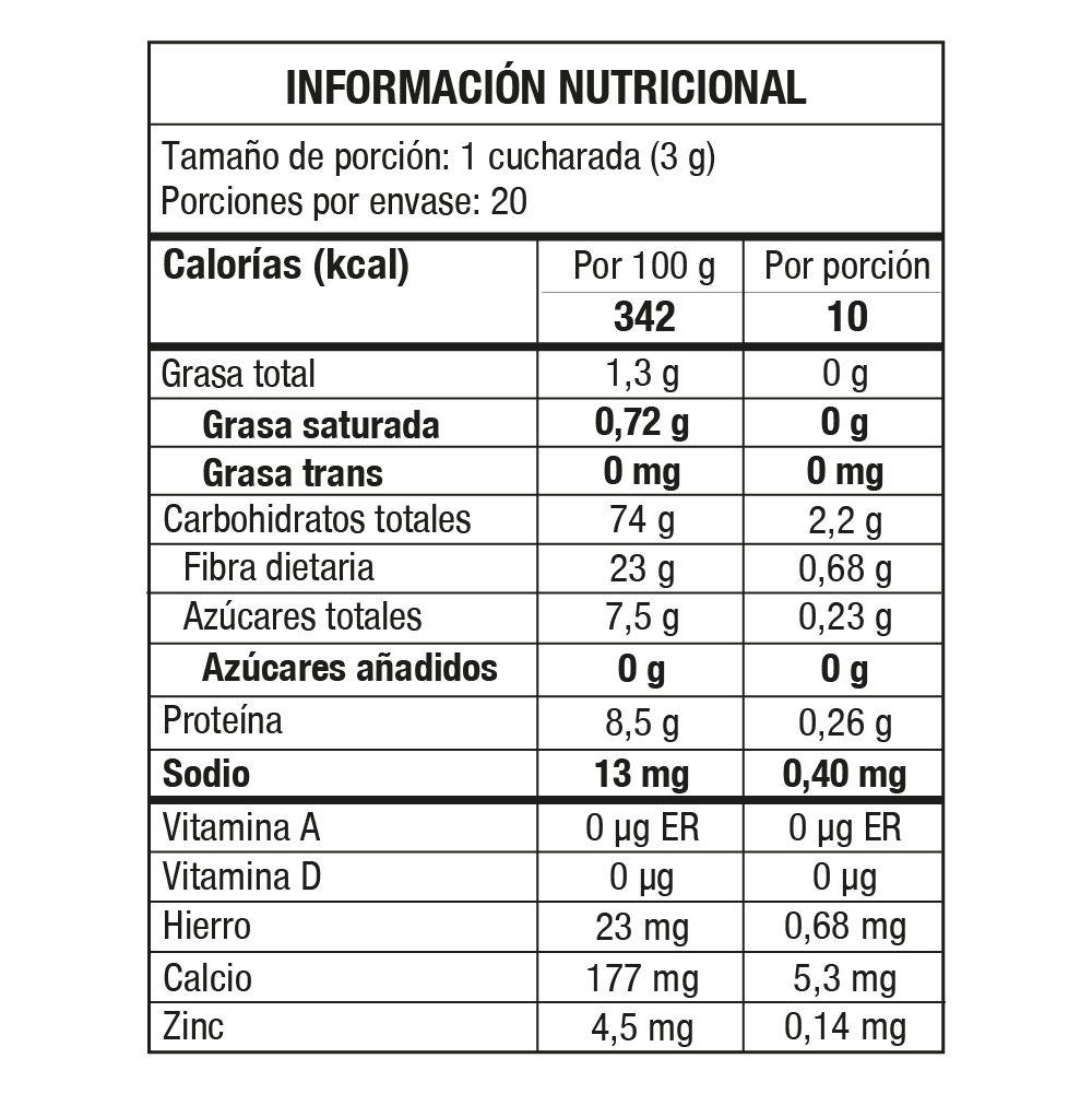Cúrcuma Naturela en Polvo 60 g