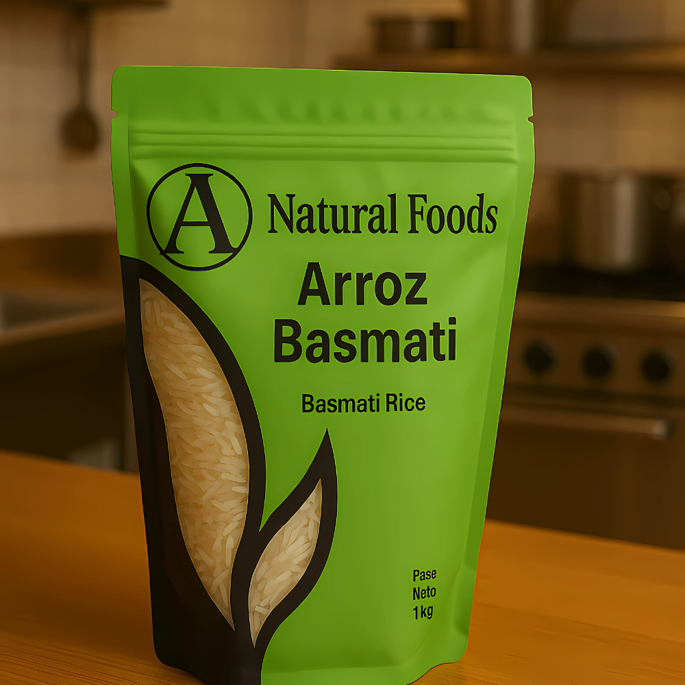 Arroz Basmati Natural Foods 1 kg