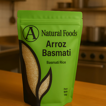 Arroz Basmati Natural Foods 1 kg