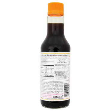 Salsa Teriyaki Baja en Sodio Kikkoman 296 ml