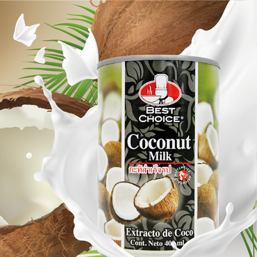 Leche de Coco Best Choice 400 ml - Global Gourmet Market