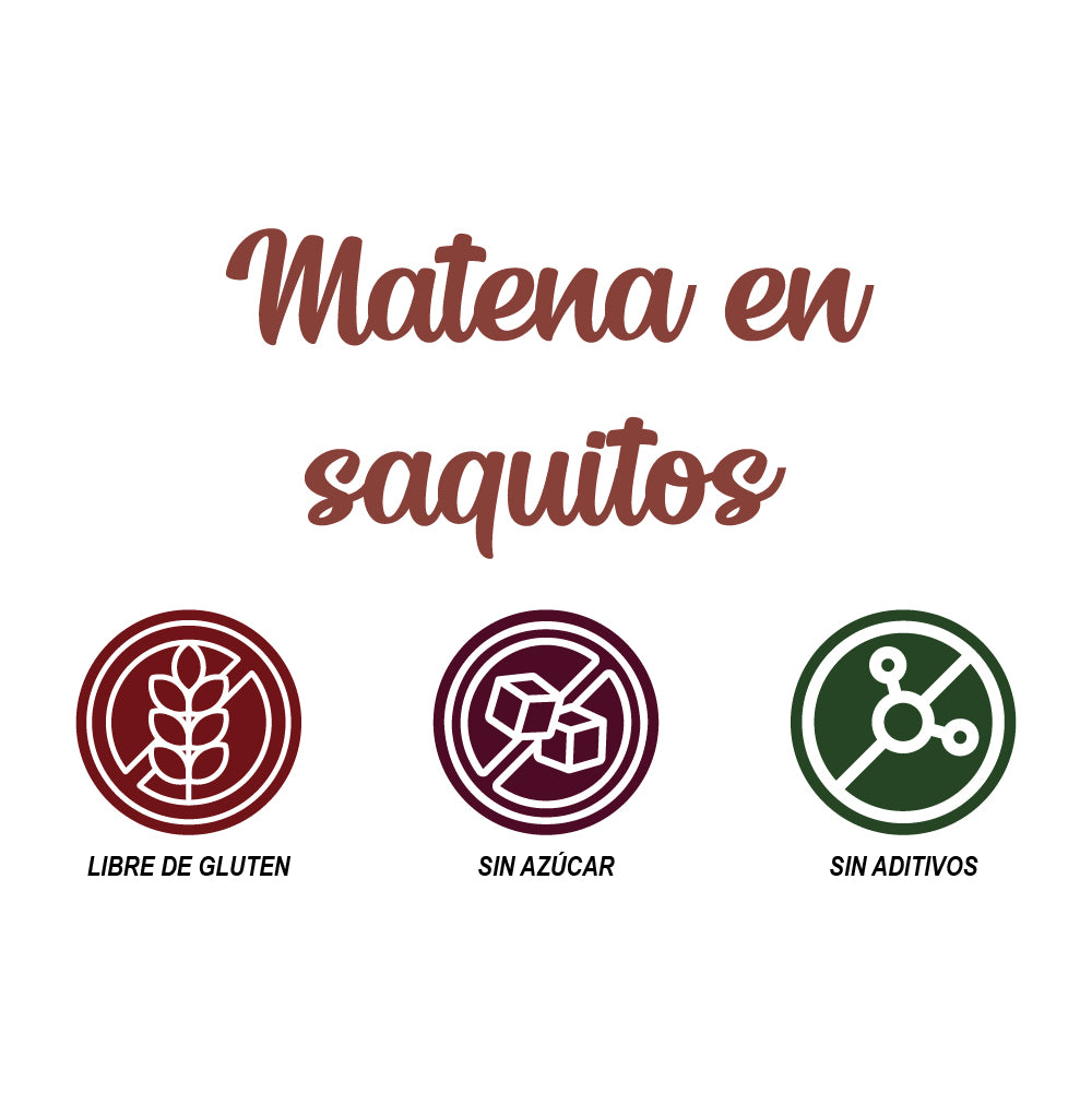 Yerba Mate en Saquitos con CEREZA (caja x 20 unidades)