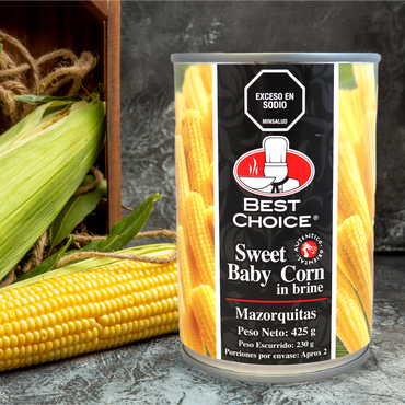 Mazorquitas Best Choice 425 gr - Global Gourmet Market