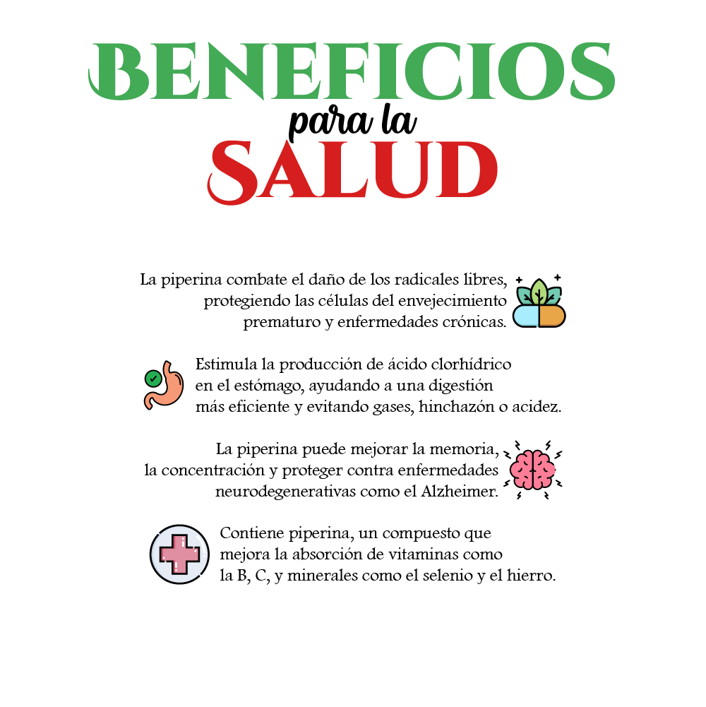 Pimienta Negra Entera 50 gr - Global Gourmet Market