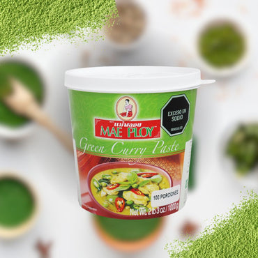 Pasta de Curry Verde Mae Ploy 1 kg - Global Gourmet Market