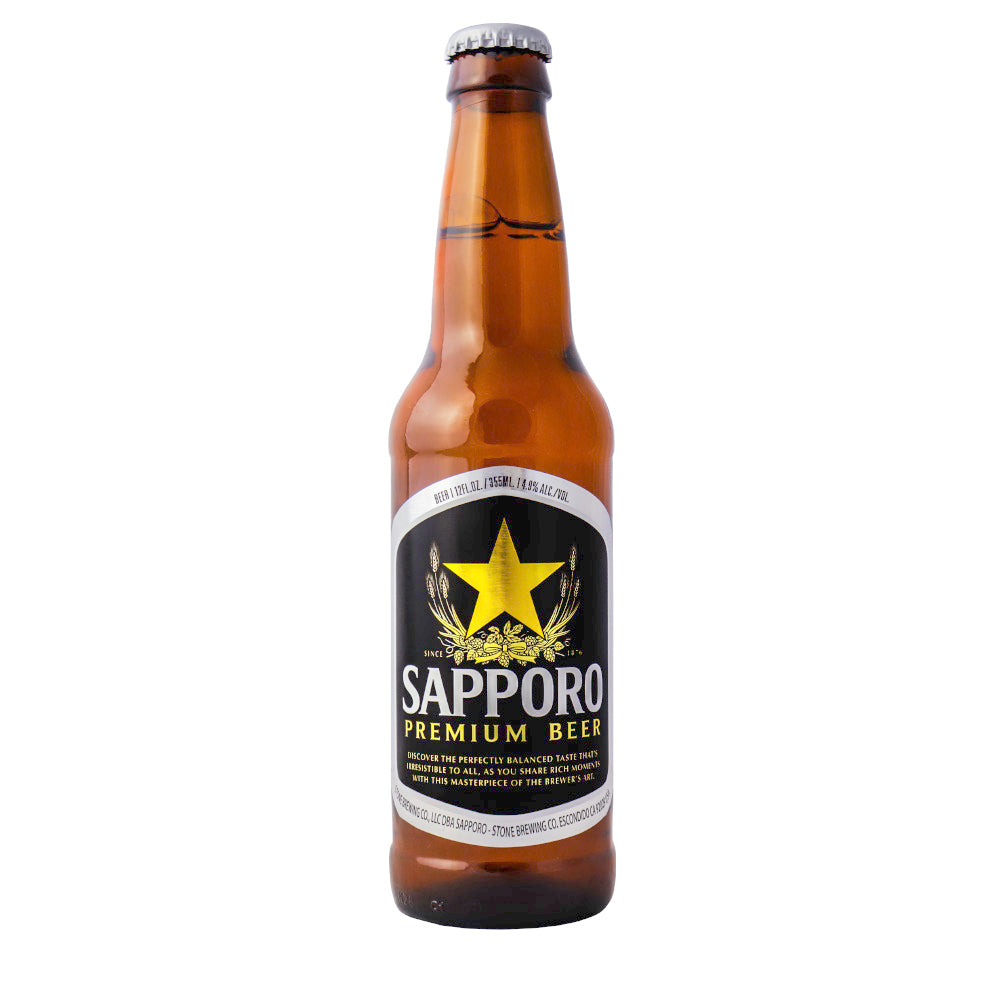 Cerveza Sapporo 355 ml – Sabor Japonés Premium