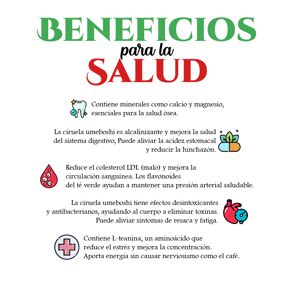 Té Verde Ume 100 gr - Global Gourmet Market