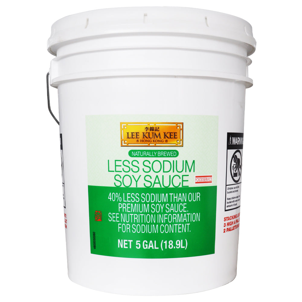 Salsa de Soya Baja en Sodio Lee Kum Kee 5 gal