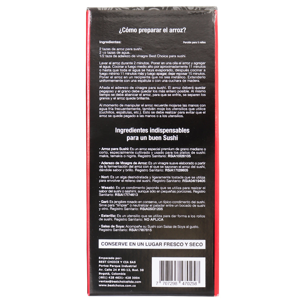 Kit de Sushi Best Choice.