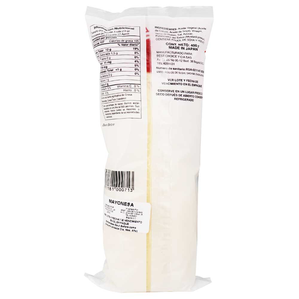 Mayonesa Japonesa Best Choice 400 g