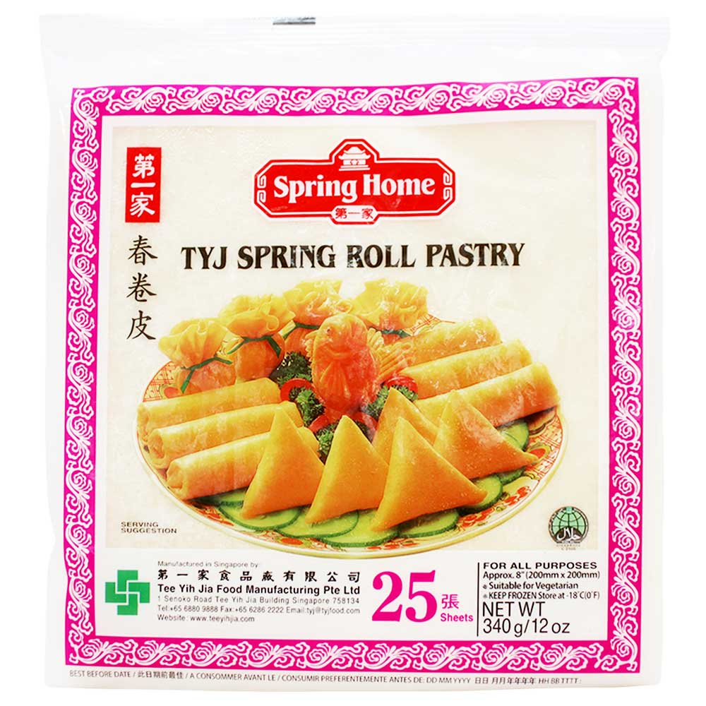Pieles para Spring Roll- Spring Home 340 gr - Global Gourmet Market