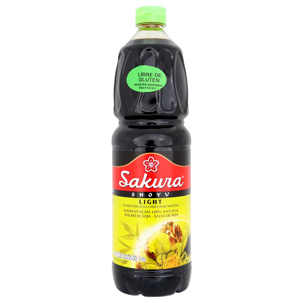 Salsa de Soya Sakura Baja en Sodio 1 lt - Global Gourmet Market