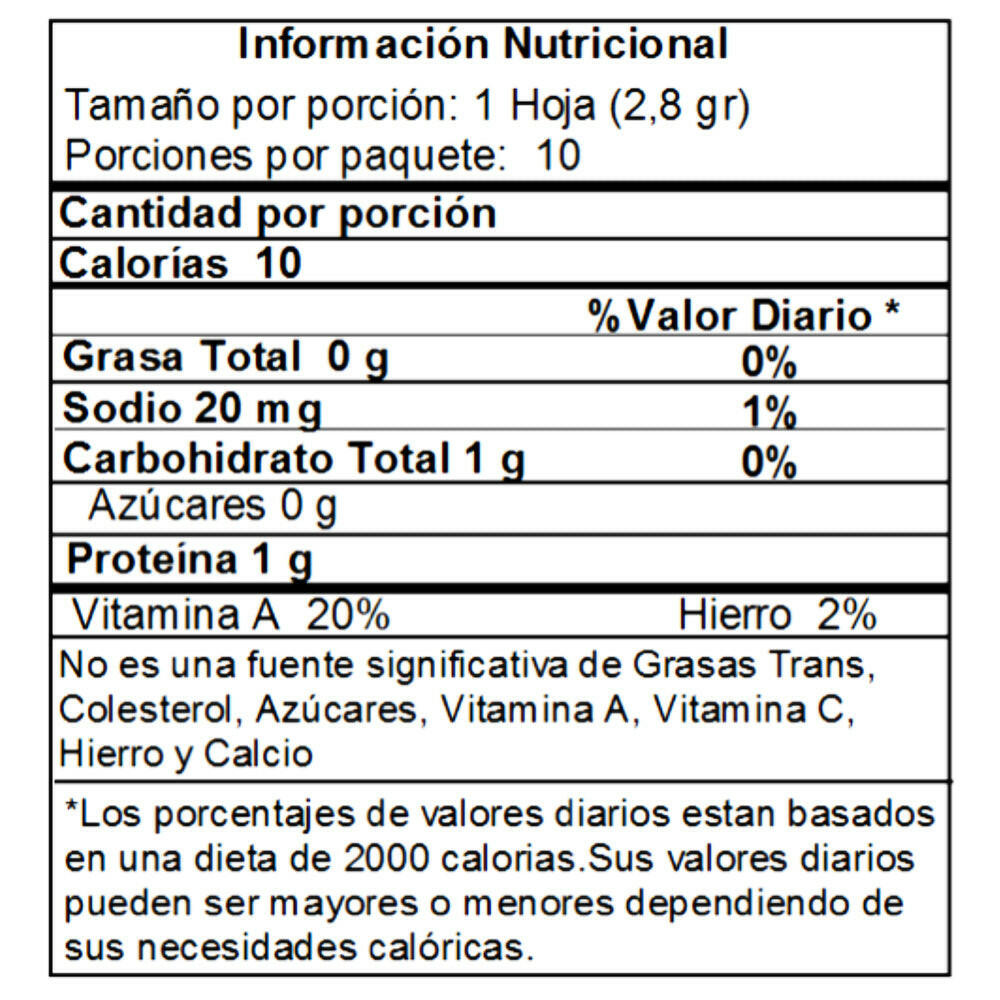 Nori Best Choice 10 Hojas.
