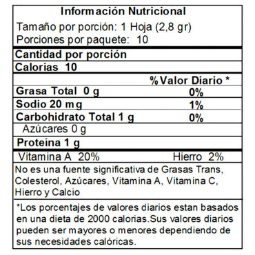 Nori Best Choice 10 Hojas.