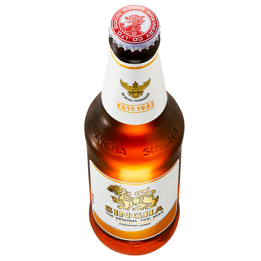 Six Pack Cerveza Singha Botella 330 ml - Global Gourmet Market