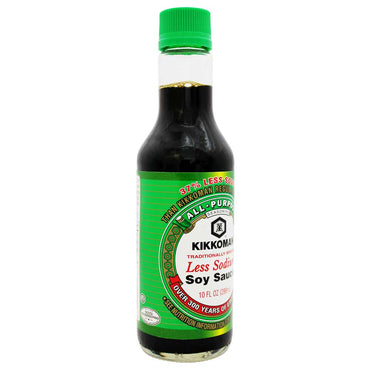 Salsa de Soya Kikkoman Baja en Sodio 296 ml.
