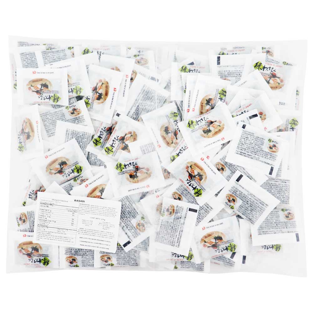 Wasabi Kaneku Sachet 2,5 g x 200 un - Global Gourmet Market