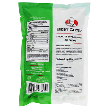 Edamame sin Cáscara Best Choice 454 g