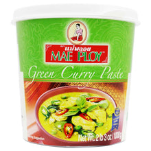 Cargar imagen en el visor de la galería, Pasta de Curry Verde Mae Ploy 1 kg