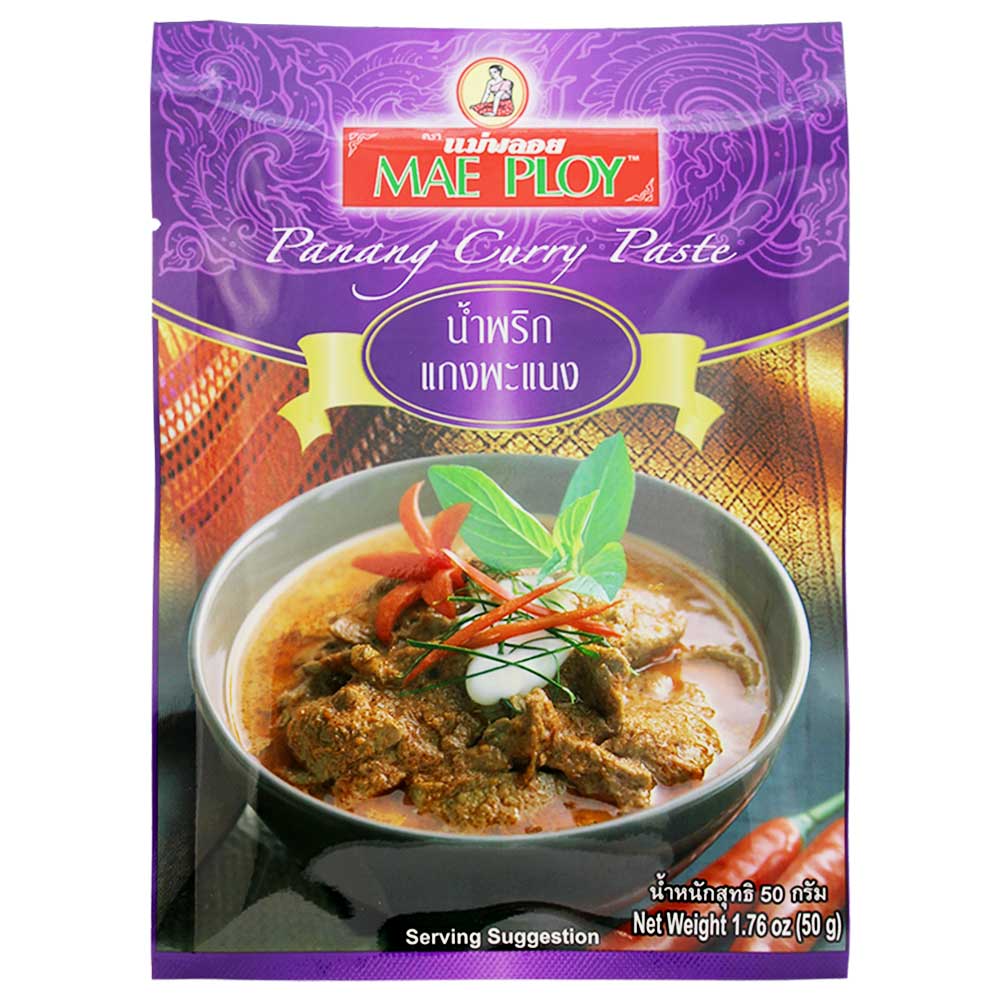 Pasta de Curry Panang Mae Ploy 50 g - Global Gourmet Market
