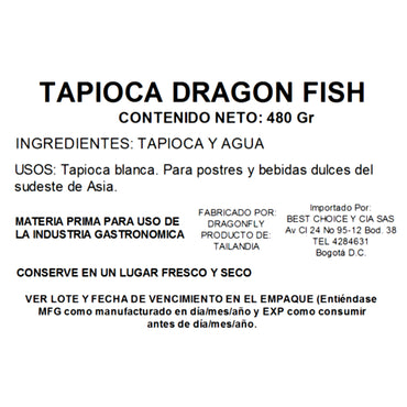 Tapioca Dragon Fish 480 g - Global Gourmet Market