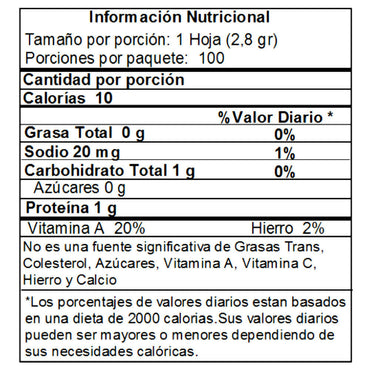 Nori Best Choice 100 Hojas.