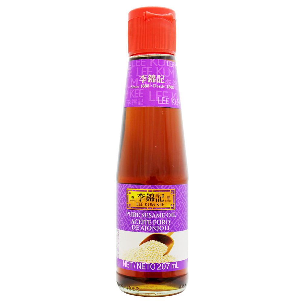 Aceite de Ajonjolí Puro Lee Kum Kee 207 ml - Global Gourmet Market