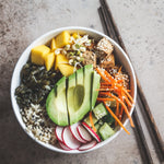 Poke Vegetariano con Arroz Salvaje