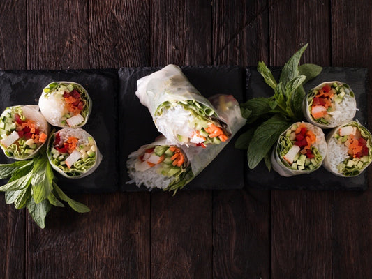 Summer Rolls de Palmitos y Tofu