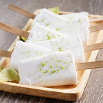 Deléitate con las Refrescantes Paletas de Crema de Coco