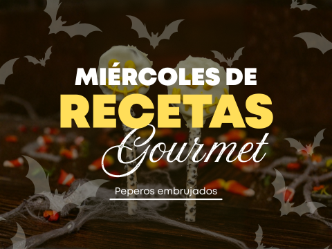 Recetas para Halloween: Paletas de Pepero Embrujadas