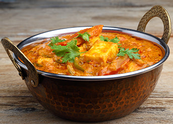 Curry vegetariano de Auyama y Tofu