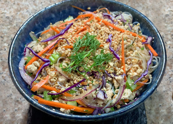 Ensalada de Tofu vegana