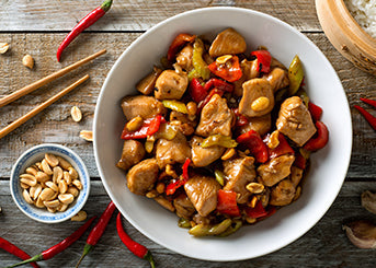 Pollo Kung Pao para papá