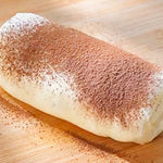 Rollo de crema y frutas