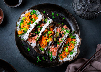 Tacos de sushi