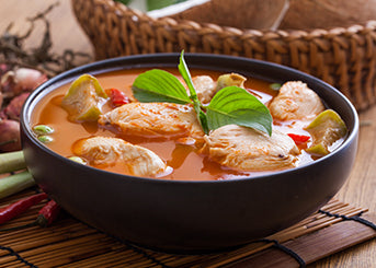 Curry Rojo Thai con Arroz Jazmín